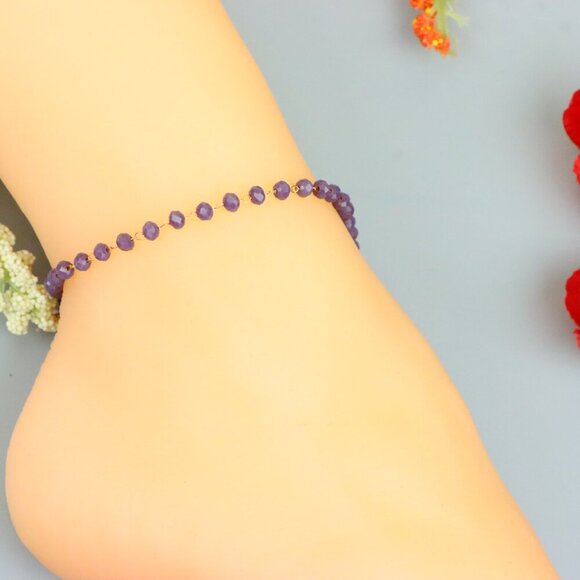 Handmade Anklet – A Stylish Choice for Women, Thoughtful Gift Idea, EVCH1214 - Picture 4 of 12